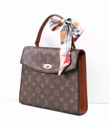 Auth Louis Vuitton Monogram Malesherbes Tote Handbag M51379 | eBay
