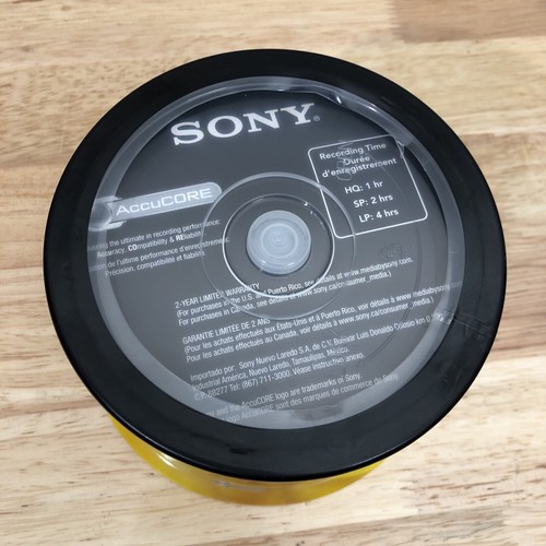SONY DVD-R 50 Pack 4.7 GB 120 Min Blank Media Disc NEW SEALED Original Package - Afbeelding 6 van 6