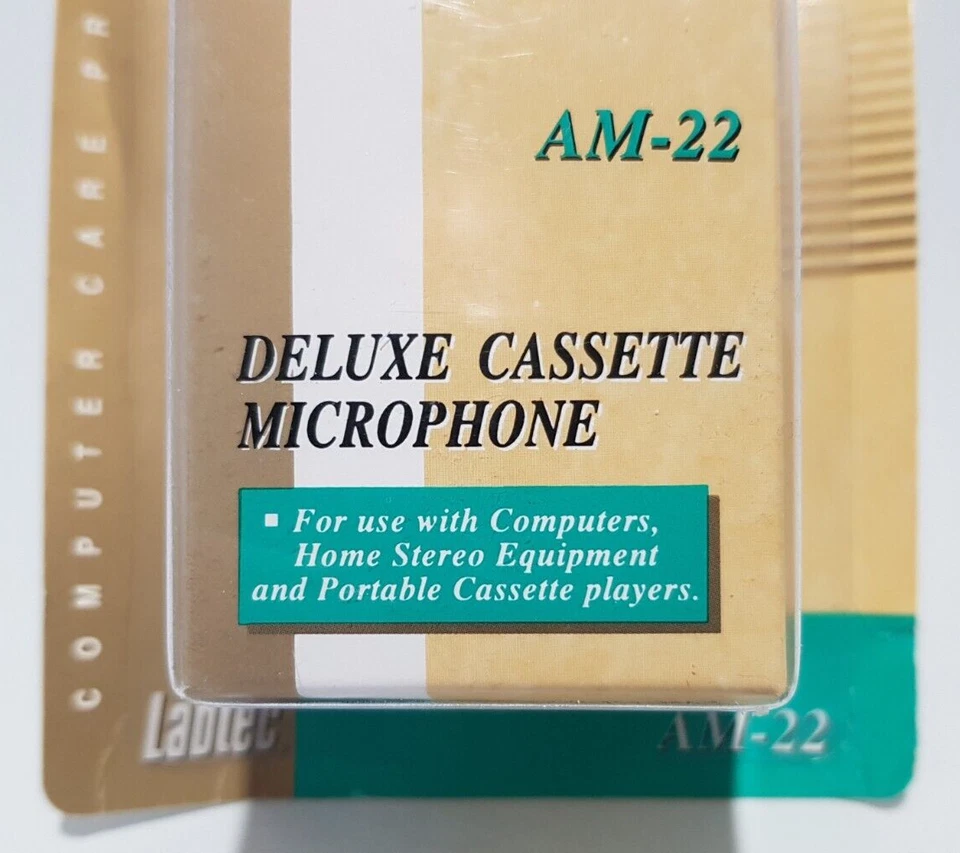Labtec AM-22 Deluxe Cassette Microphone - New and Sealed  - Image 2 of 3