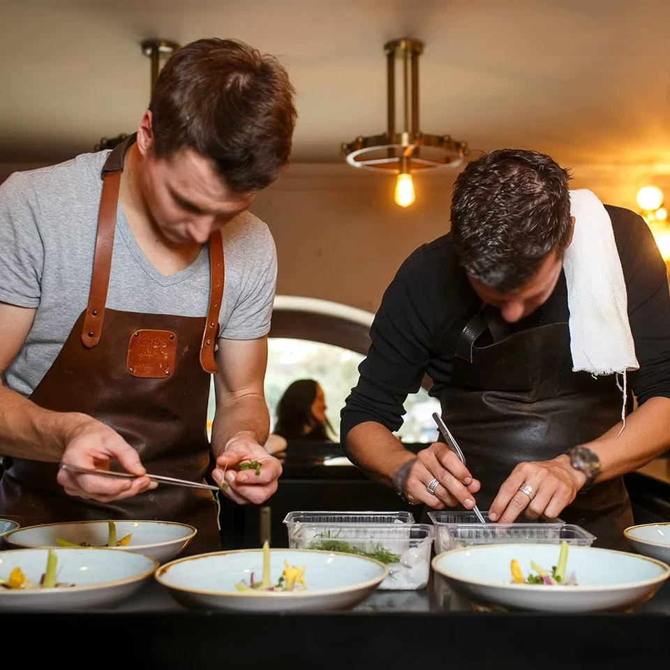 Professional Chef Plating Kit, 10 Piece Culinary Plating Set, Black, Stainless S - Image 2 of 4