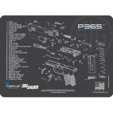 For Sig Sauer P365 P 365 Cerus Gear PREMIUM Armorers Bench Cleaning Mat