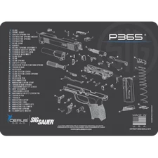 For Sig Sauer P365 P 365 Cerus Gear PREMIUM Armorers Bench Cleaning Mat
