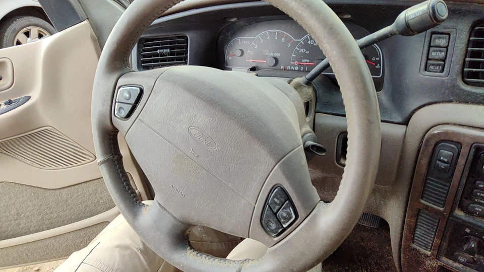 1999 2000 Ford Windstar Steering Wheel Oem Tan Xf2z3600cdd - Image 3 of 4