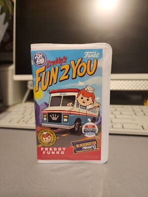 Freddy Funko! Freddy's Fun 2 You [Blockbuster Rewind](Fun On The Run) Opened Box