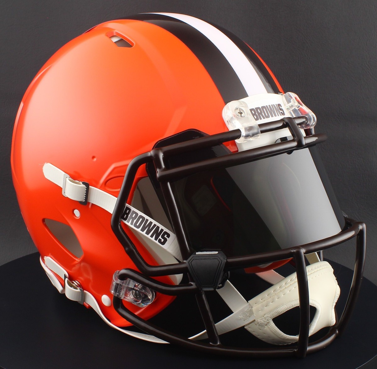CUSTOM*** CLEVELAND BROWNS Full Size NFL Riddell SPEED Football