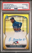 Enmanuel Bonilla 2023 Bowman Chrome Rookie Autograph 
