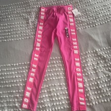 Girls Zara Sporty Collection Pants Legging Pink Size 9-10 NWT