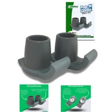 Comfort and Stability with Pop  Glide Walker Ski Glides - Universal Fit, 2 Pack