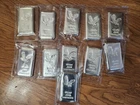 10 Troy oz Fine Silver Eagle BARS .9999