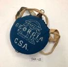 Film Used Georgia Theme Painted Civil War Canteen