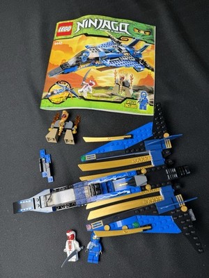LEGO NINJAGO: Jay's Storm Fighter (9442) (Majority Complete With Instructions)