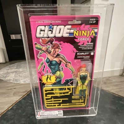 Hasbro G.I. Joe Ninja Force Scarlett Action Figure 1993 Boxed 80+ Grade