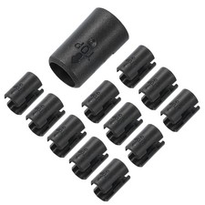 1/2 Inch 13mm Wire Shelf Clips Wire Shelving Lock Clips, 24pcs