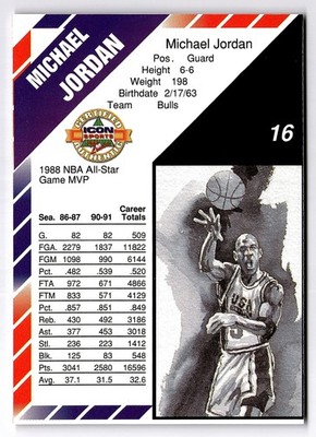1992-93 Icon Sports Barcelona Commemorative #16 Michael Jordan | eBay