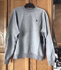 Spiritual Gangster Men s Crewneck Sweatshirt Logo Heather Gray Medium