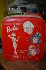 VINTAGE 1963 BARBIE FASHION QUEEN DOLL CARRYING CASE AMAZING SHAPE