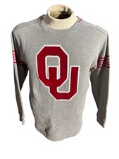 Victoria s Secret PINK OU Sooners Gray Long Sleeve Sweatshirt XS