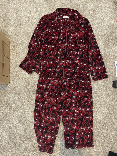 Cabrinet Petites Sleep set Size PS red And Black  - Picture 1 of 2