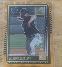 2025 Panini Donruss Andrew Walters #78 RC Orange Parallel Guardians Ser 003/299