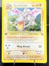 Aerodactyl [Prerelease 1st Edition] #1 Prices | Pokemon Fossil