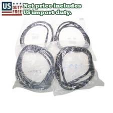 Fit 1980-1985 Mazda Familia Bd 124 323 Glc 4dr Sedan Complete Doors Weatherstrip