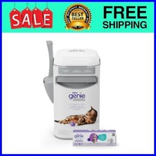 Litter Genie Platinum Stainless Steel Cat Litter Disposal System, 1 Pack, White