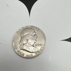 1956 Franklin Half Dollar 50C Circulated US Coin Uncertified