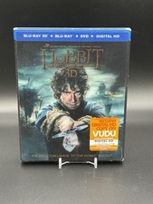 The Hobbit: The Battle of the Five Armies Blu Ray 3D New Sealed W/Slipcover