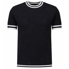 MENS MADCAP ENGLAND WAFFLE KNIT TEE MOD RETRO 60s 90s T-SHIRT Moon Waffle MC1150