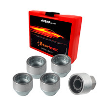 Radschloss Radschrauben Satz für Opel Insignia ab 2017 Silber 4tlg M12X1.5