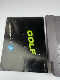 Golf (Nintendo Entertainment System 1985) With Manual TESTED