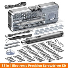 88 in 1 Mini Electric Screwdriver Magnetic Bits Precision Cordless Repair Tools
