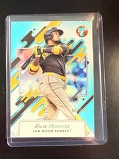 2025 Topps Pristine #223 Luis Arraez Pristine Aqua Refractor /199 Padres