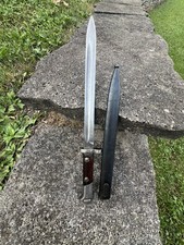 German Marked VZ-24 Mauser Bayonet - 945 Code With Scabbard