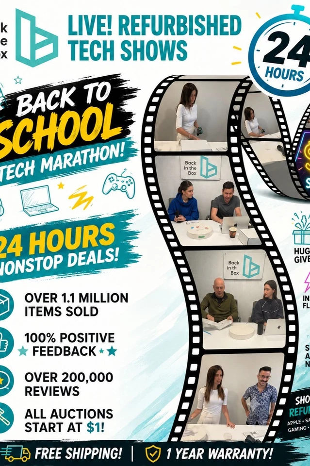 📚 Day 1 Back to School | $1 Starts, Giveaways & Flash Deals for 24-Hours
