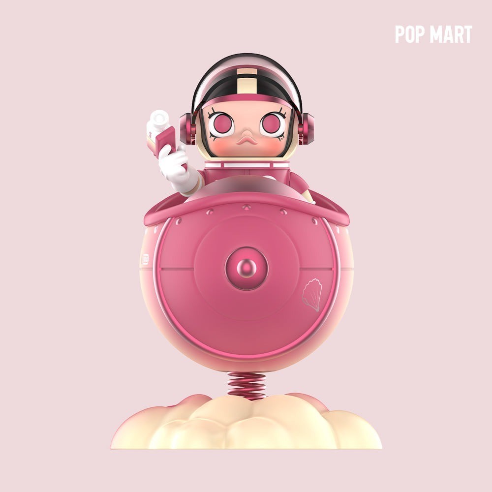 韓国限定　MEGA SPACE MOLLY 100% Blooming POP MART Genuine Mega Space Molly 100% Blooming Korea Exclusive