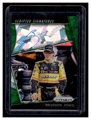 Jones, Brandon - 2018 Prizm Racing - Scripted Signatures - Autograph - 33/99