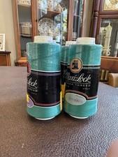 Lot Of 4 Maxi-Lock Serger Thread Polyester 3000 Yards Teal Green New