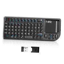 Mini Keyboard with Touchpad, Bluetooth 2.4G Dual Mode  Backlit, USB-C