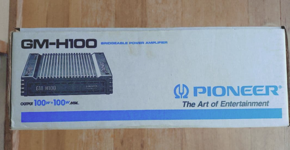 Pioneer GM-H100 Bridgeable Power Amplifier Amp GM H100 for sale 