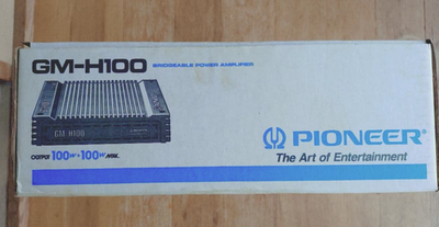 Pioneer GM-H100 Bridgeable Power Amplifier Amp GM H100 for sale