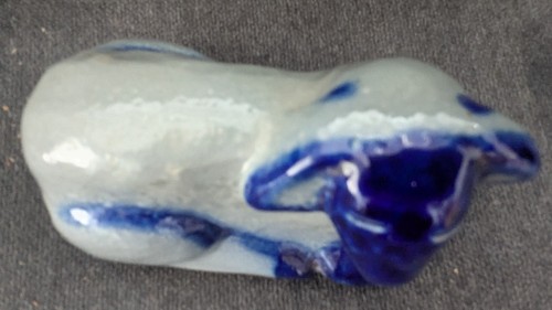 Eldreth Pottery Salt Glaze Sheep 1995 - Picture 3 of 9