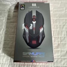 Samurai Optical Gaming Mouse Multi Color LW-BL-GM1000B