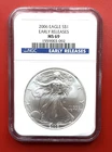 2006 Early Releases American Silver Eagle $1 NGC MS 69