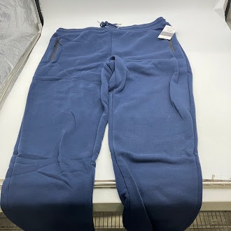 МУЖСКИЕ СПОРТИВНЫЕ БРЮКИ ДЛЯ БЕГА ТРУСЦОЙ PRO STAR С ФЛИСОВОЙ ПОДКЛАДКОЙ И ЗАВЯЗКАМИ - 3XL - ТЕМНО-СИНИЙ 7490₽