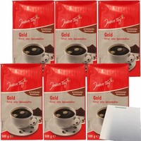 Jeden Tag Kaffee Gold Edler Spitzenkaffee Gemahlen 6X500G Packung Usy Block