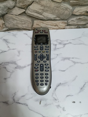 #ad #ad Logitech 915 000159 Harmony 650 Universal Color Screen Remote Silver Parts $11.24