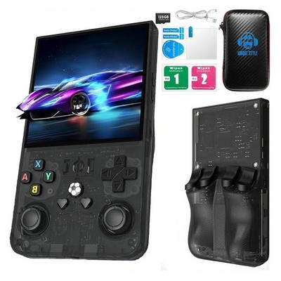 R36MAX Handheld Game Console,Gaming Console with 18000+ Games 128GB Card,4 In...
