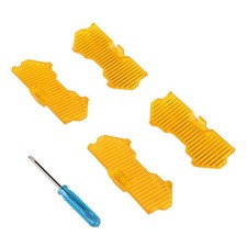 3.5" Round LED Light Covers Amber Fog Lens Protection Auxiliary Driving Lights