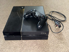 Sony PlayStation 4 PS4 500GB Black Console w/ DualShock 4, 2 GAMES, OLD FIRMWARE